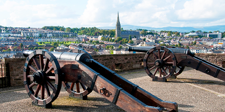 Cannons in Derry